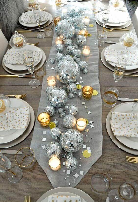 Ideas De Decoración De Mesa Para Cena De Fin De Año