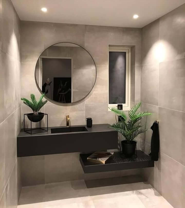 Ideas Modernas De Diseños De Muebles Para Lavamanos De Baño