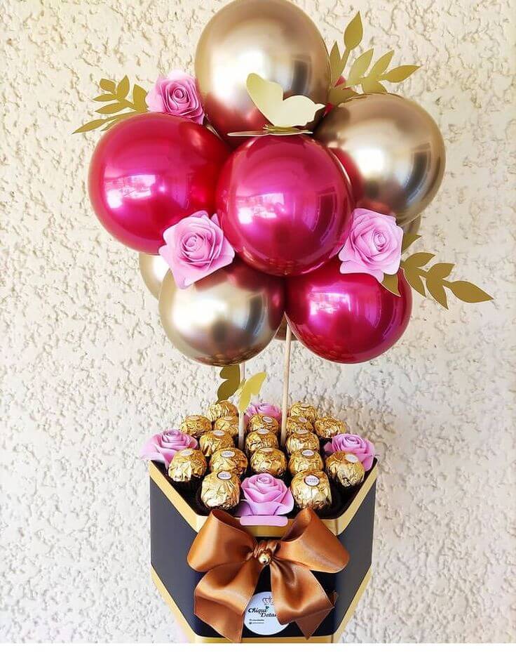 Arreglos Con Globos Para San Valentín