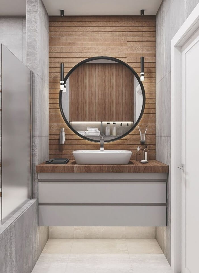 Ideas Modernas De Diseños De Muebles Para Lavamanos De Baño