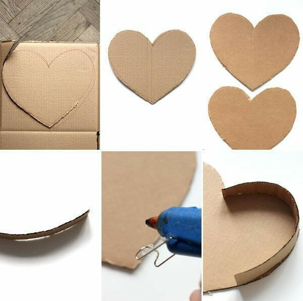 Cajitas En Forma De Corazón Para Regalos De San Valentín