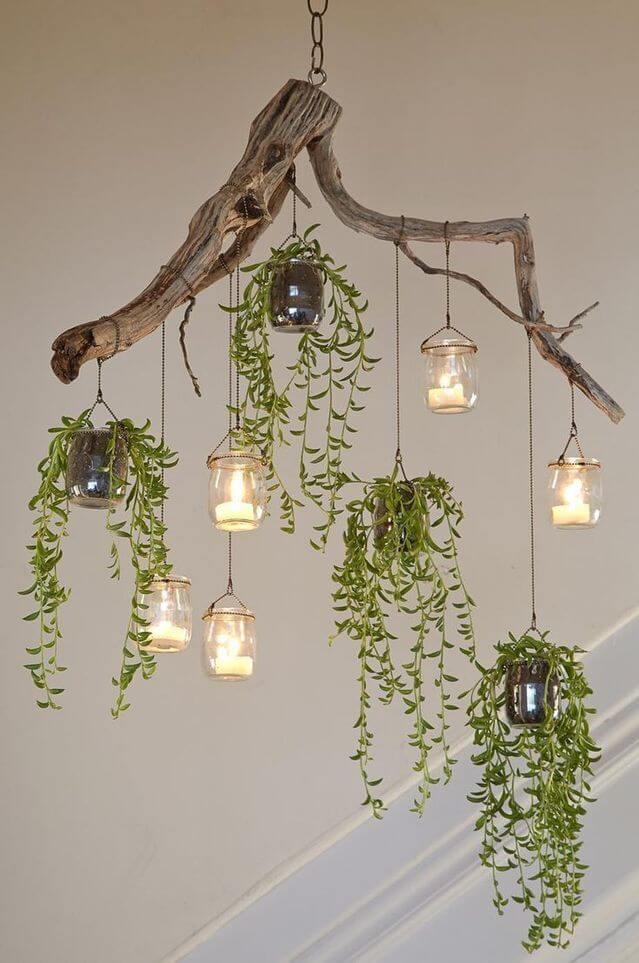 Ideas Creativas De Proyectos Con Ramas Decorativas Secas