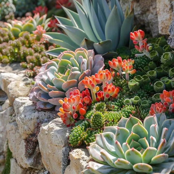 Ideas Innovadoras De Suculentas Y Cactus Para Decoración Exterior