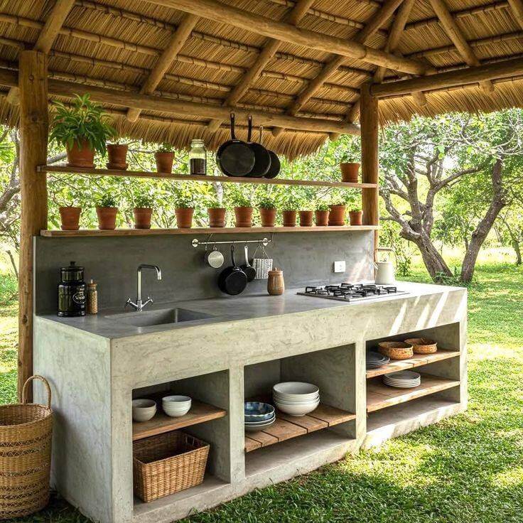 Ideas Creativas Para Decorar Tu Espacio En Casas Con Asadores