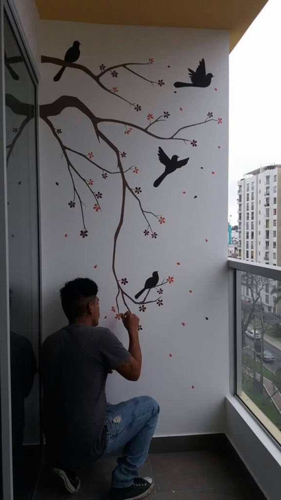 Dale Color A Tu Hogar Con Impactantes Obras De Arte Mural Contemporáneo