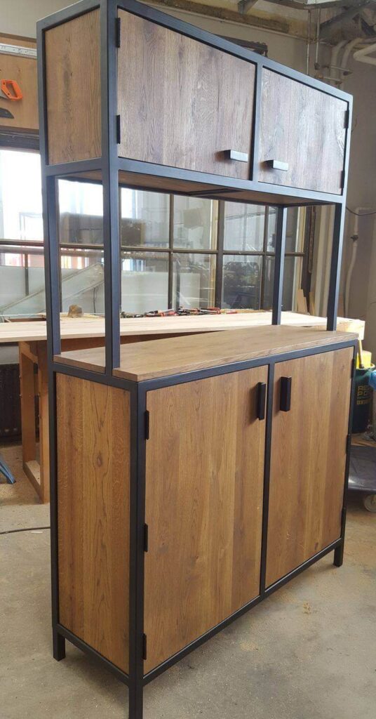 La Elegancia Y Funcionalidad De La Cocina Modular Color Madera