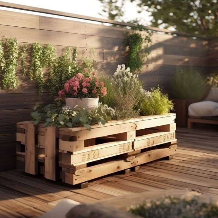 Ideas Creativas Para Transformar Palets De Madera En Muebles Únicos