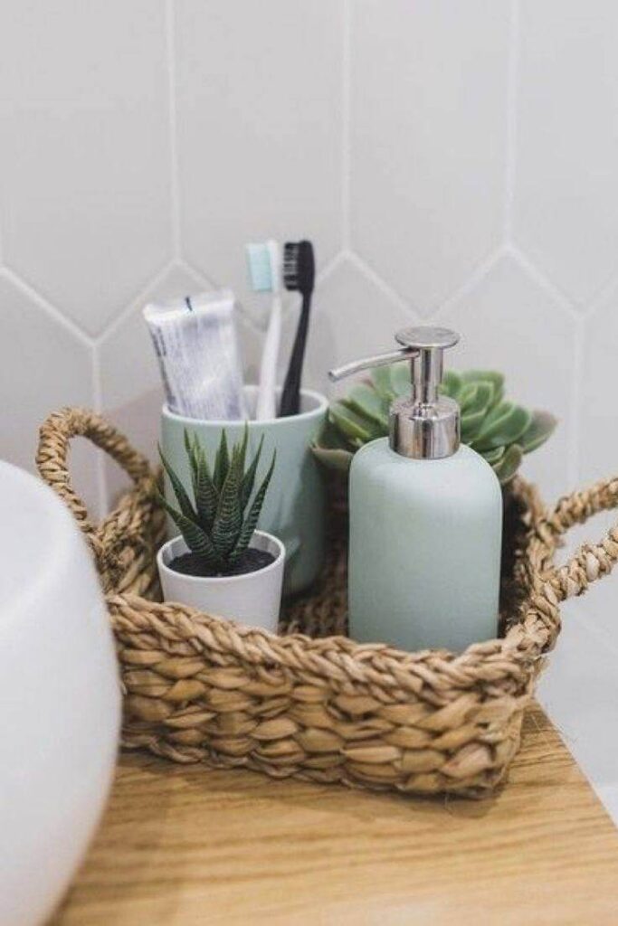 Organiza Tu Baño Con Estilo Usando Canastas Organizadoras Creativas
