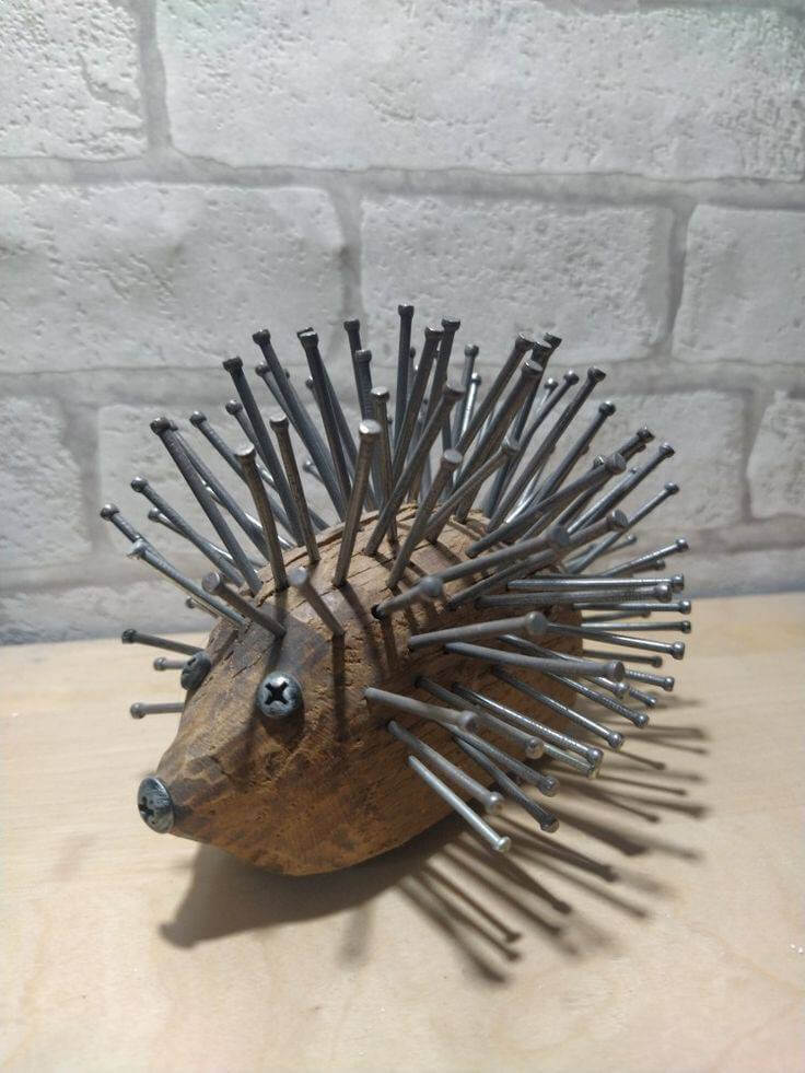 Dale Vida A Tu Casa Con Originales Figuras Hechas De Trozos De Madera Para Decorar
